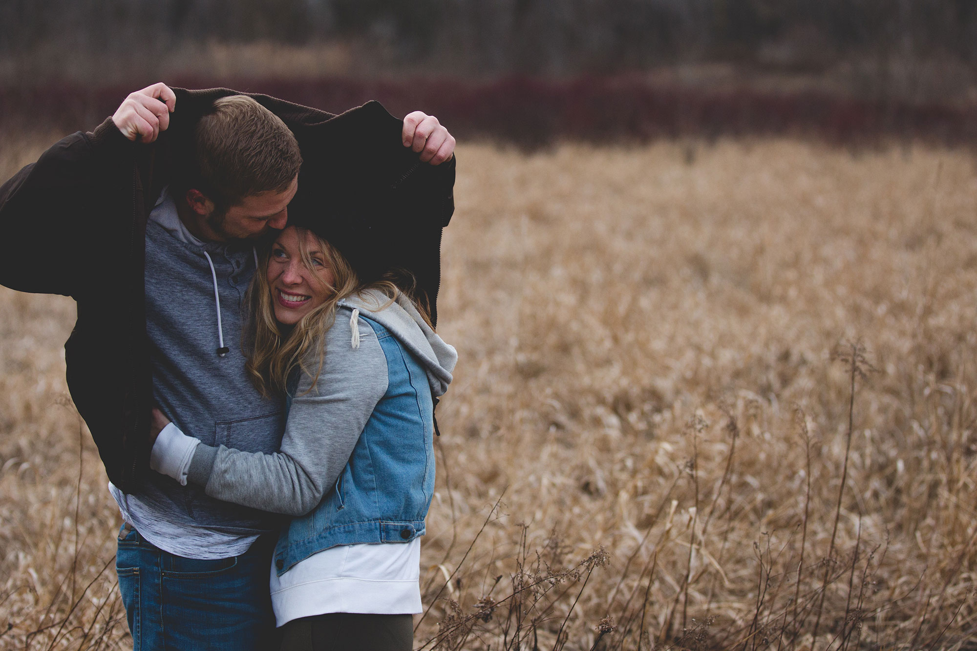 Affectionate couple