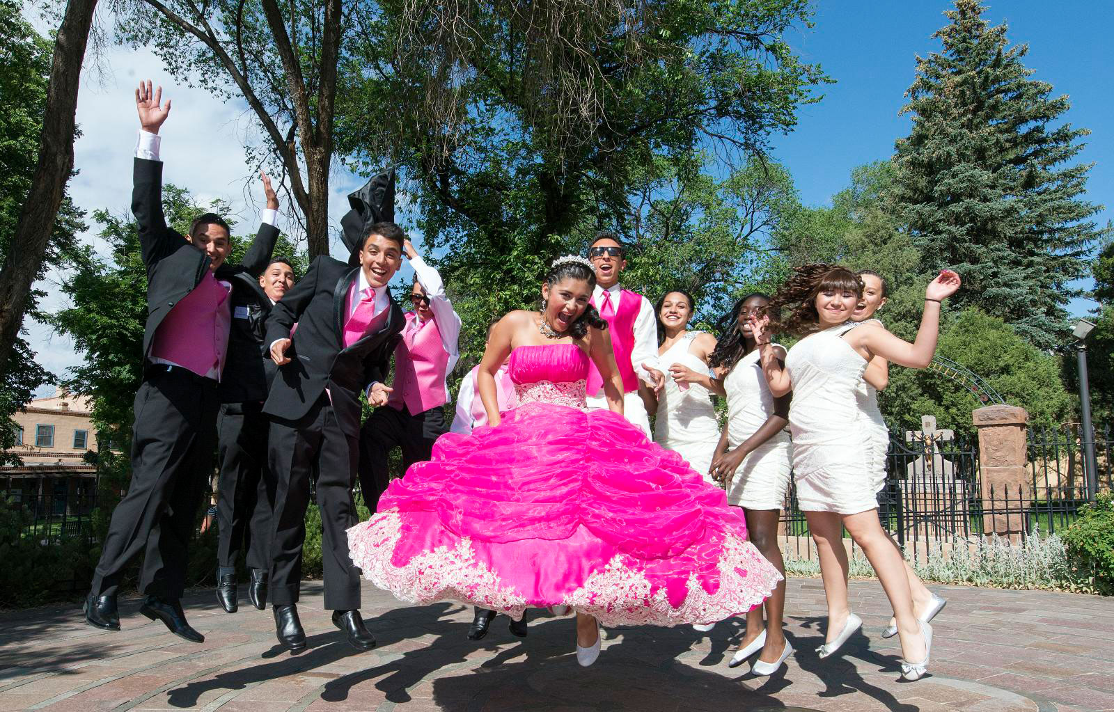 Quinceañera celebration
